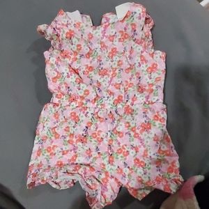 Cute flower romper